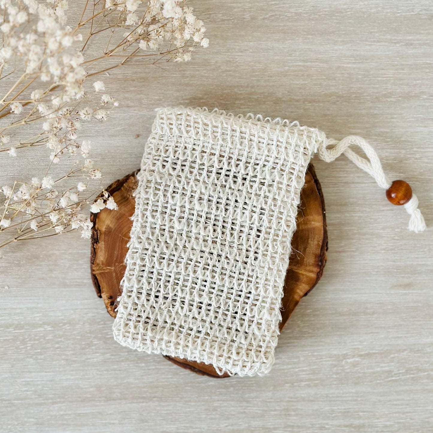 Exfoliating Sisal Soap Bag