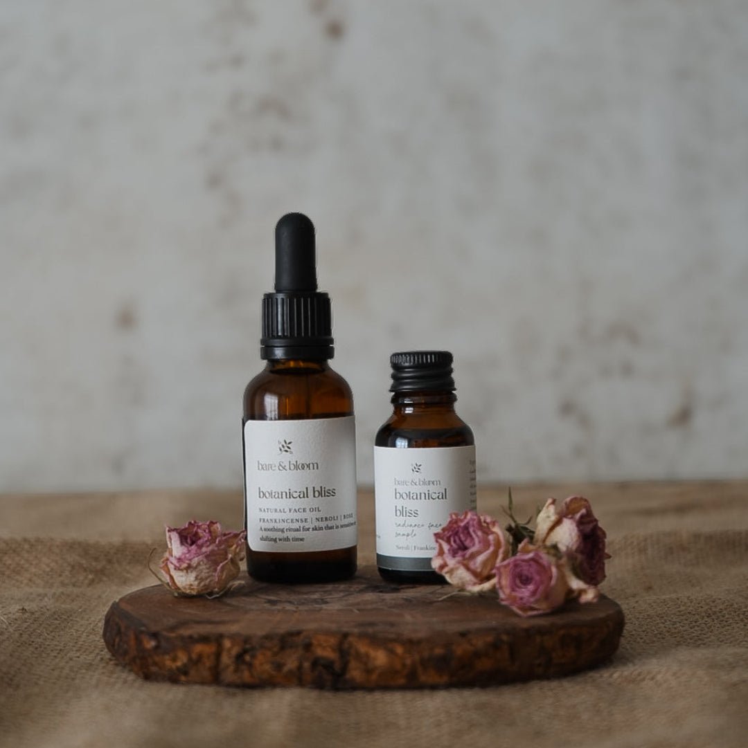 Botanical Bliss Natural Face Oil - Bare and Bloom