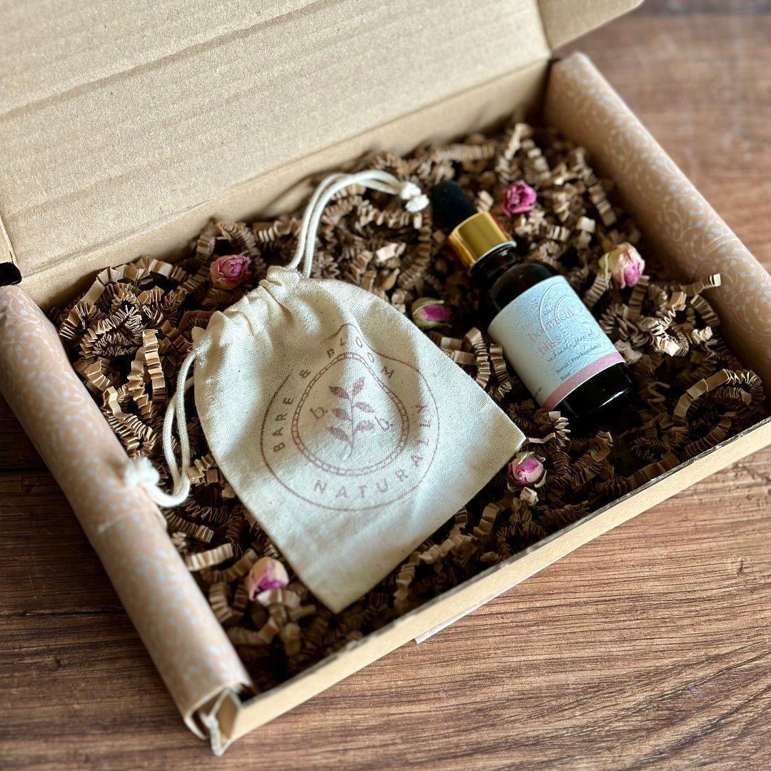 Botanical Face Oil + Gua Sha Massage Tool - Bare and Bloom
