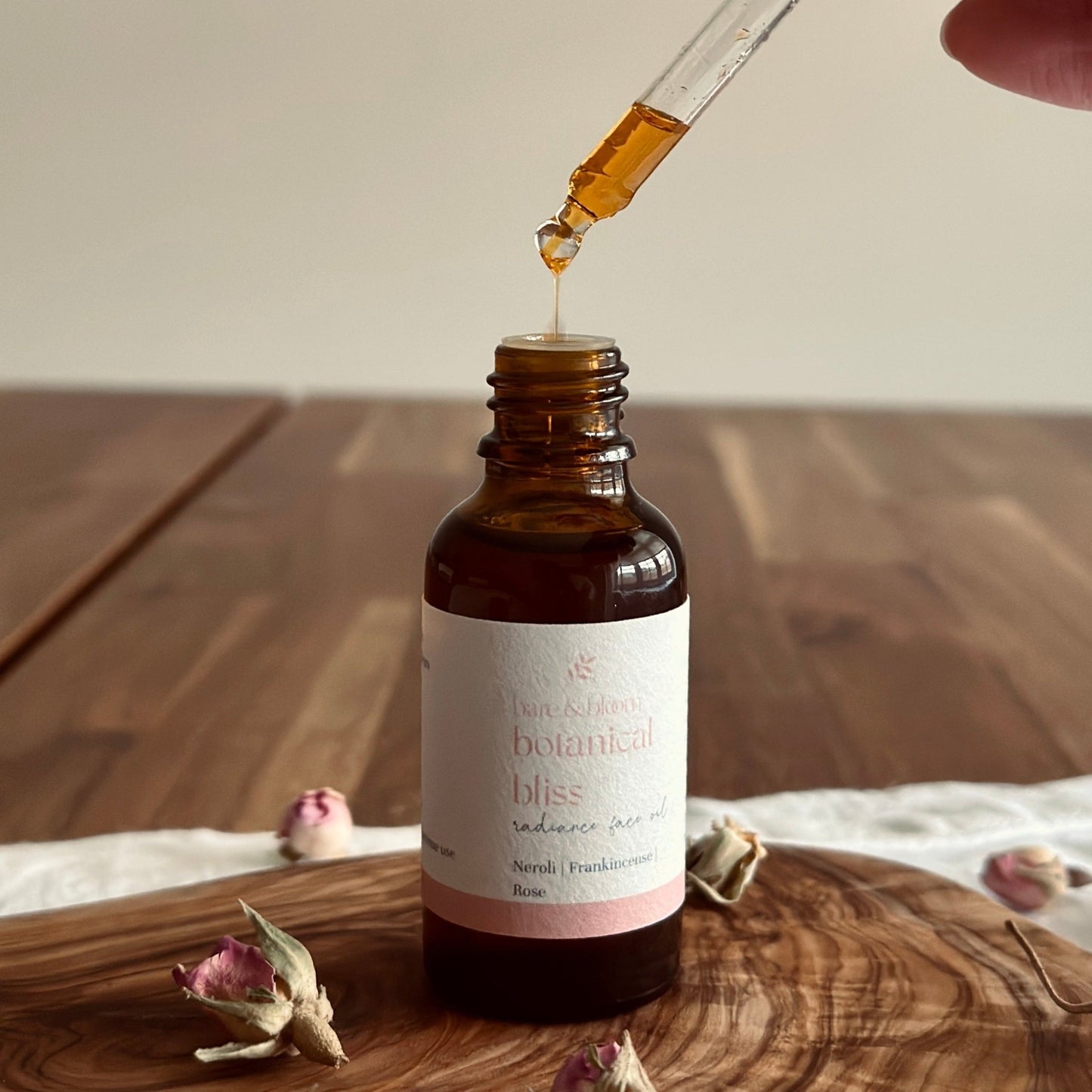 Botanical Face Oil + Gua Sha Massage Tool - Bare and Bloom