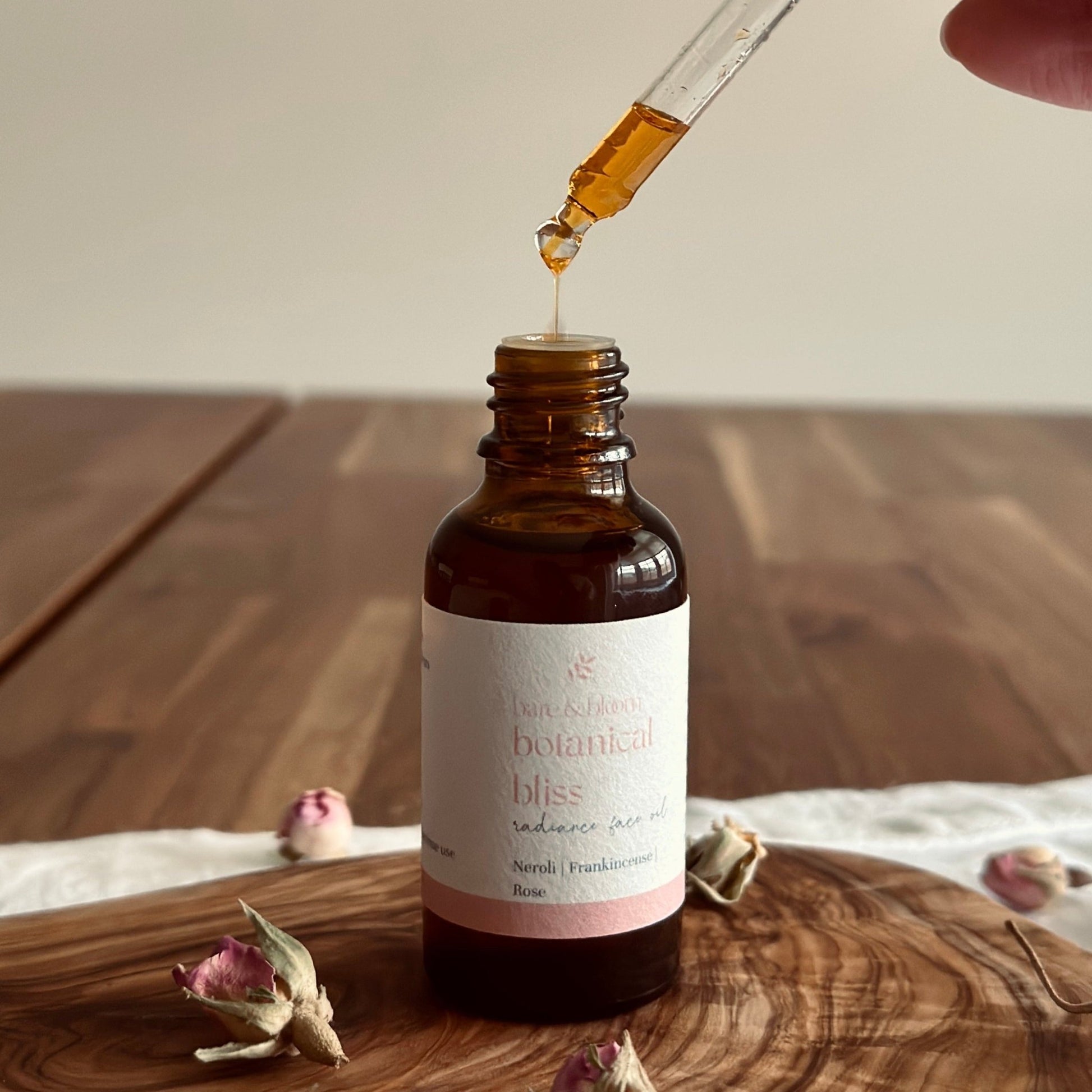 Botanical Face Oil + Gua Sha Massage Tool - Bare and Bloom