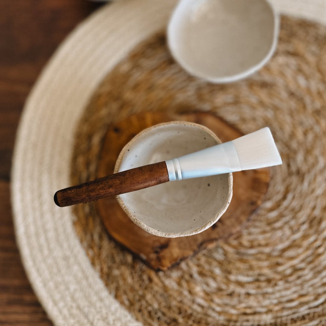 Handcrafted Ceramic Mask Mixing Bowl Set - Bare and Bloom