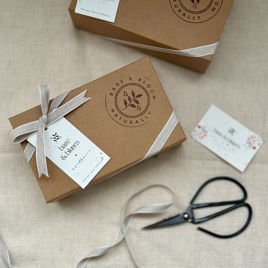 Moon Blooms Gift Set | Natural Soap & Body Butter Duo - Bare and Bloom