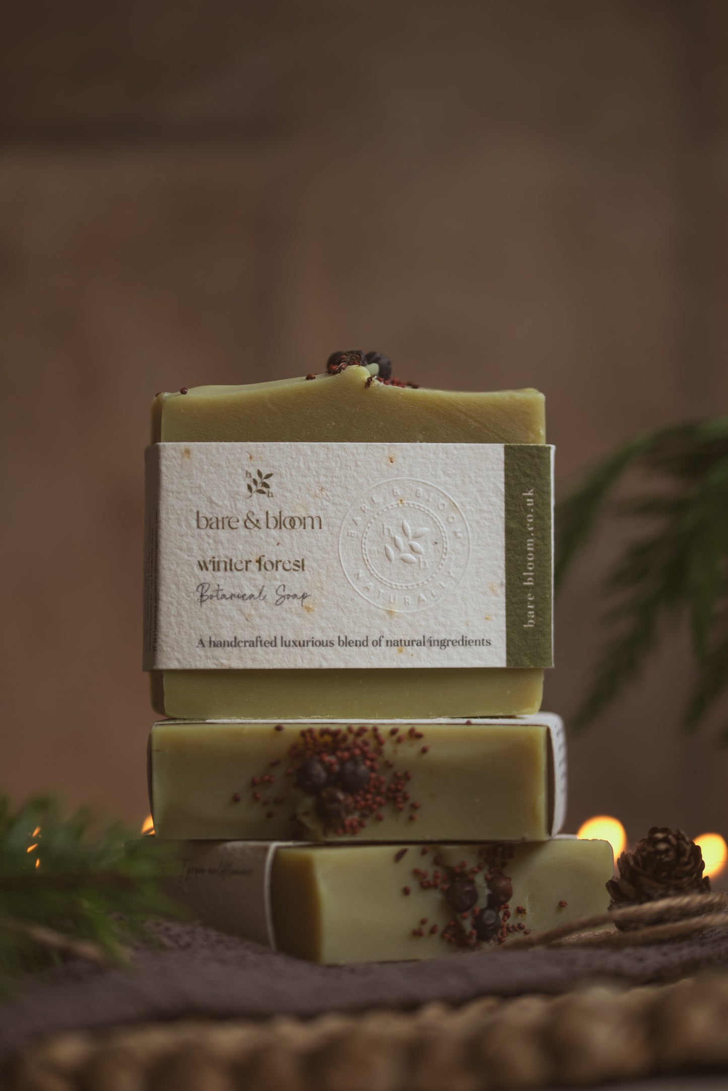 Eco-Friendly Christmas Soap Gift Set