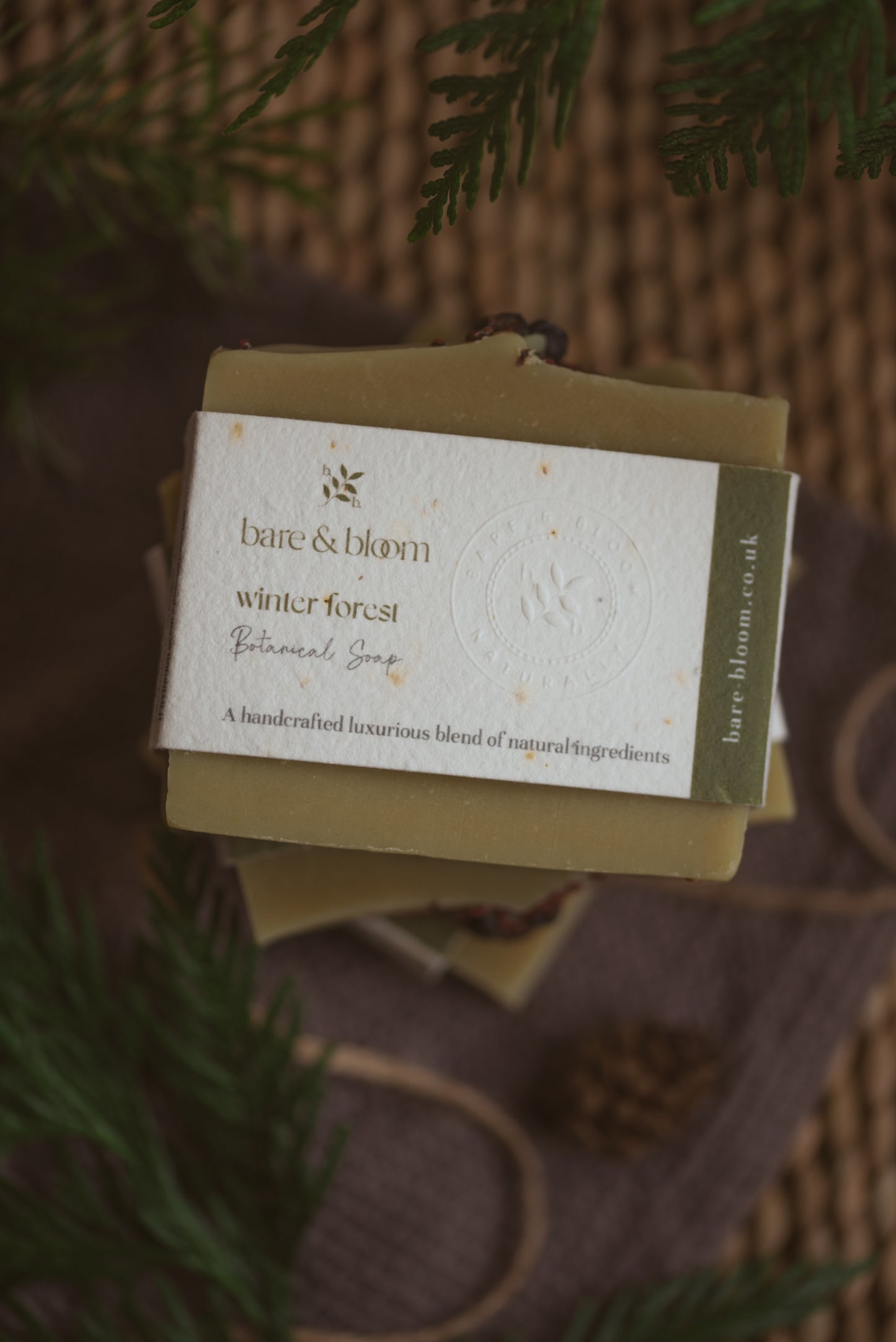 Eco-Friendly Christmas Soap Gift Set