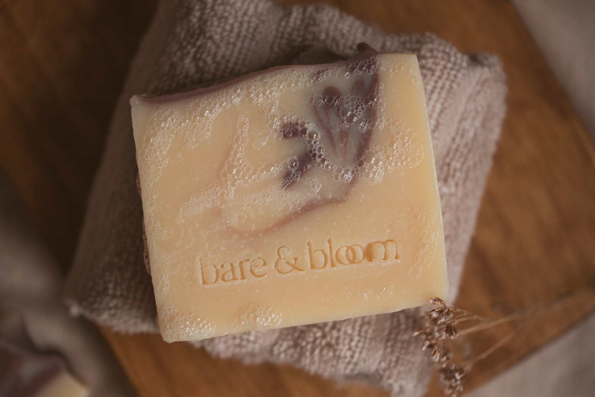 natural handmade soap-bare and bloom