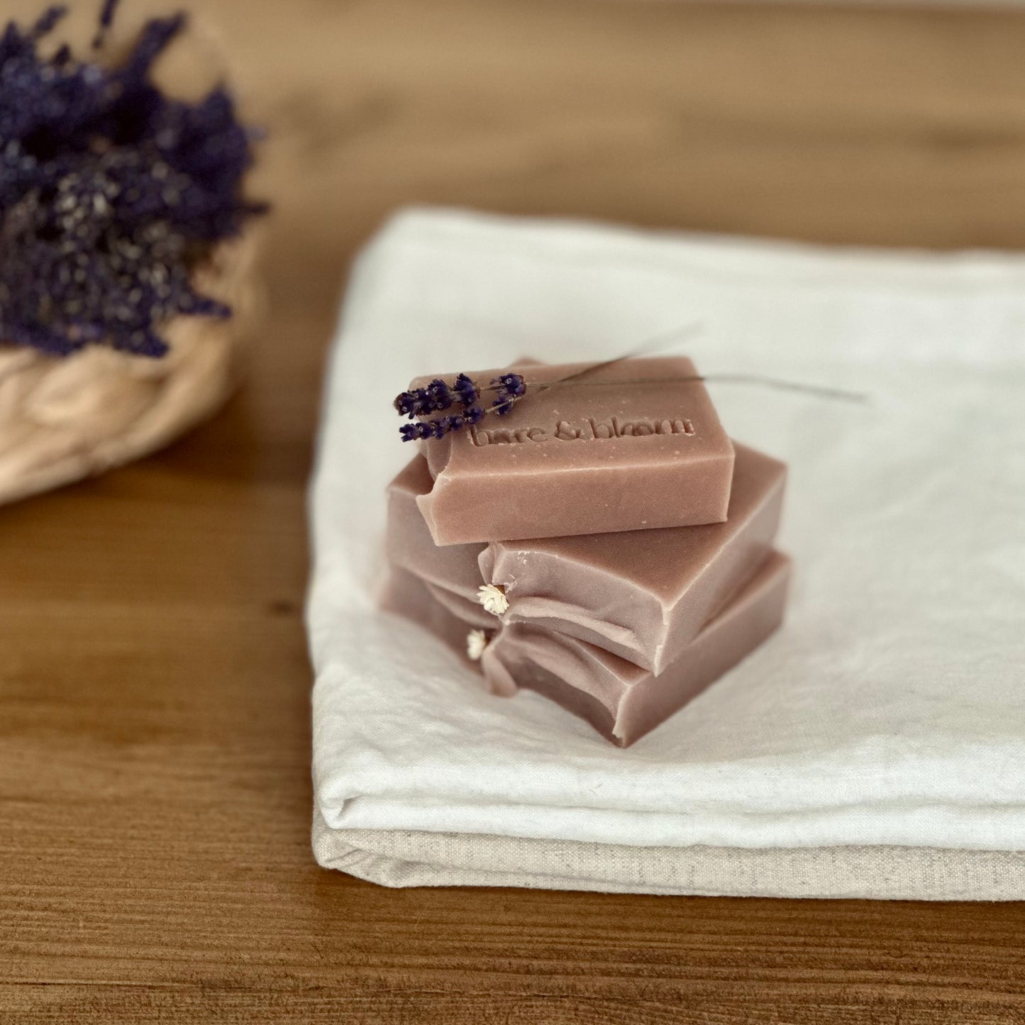 lavender infused artisan soap