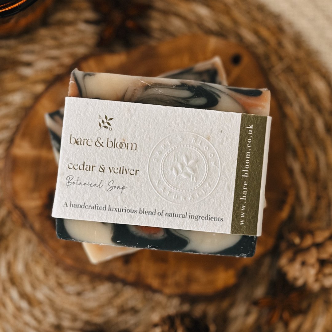 Cedar & Vetiver Botanical Soap - Bare and Bloom