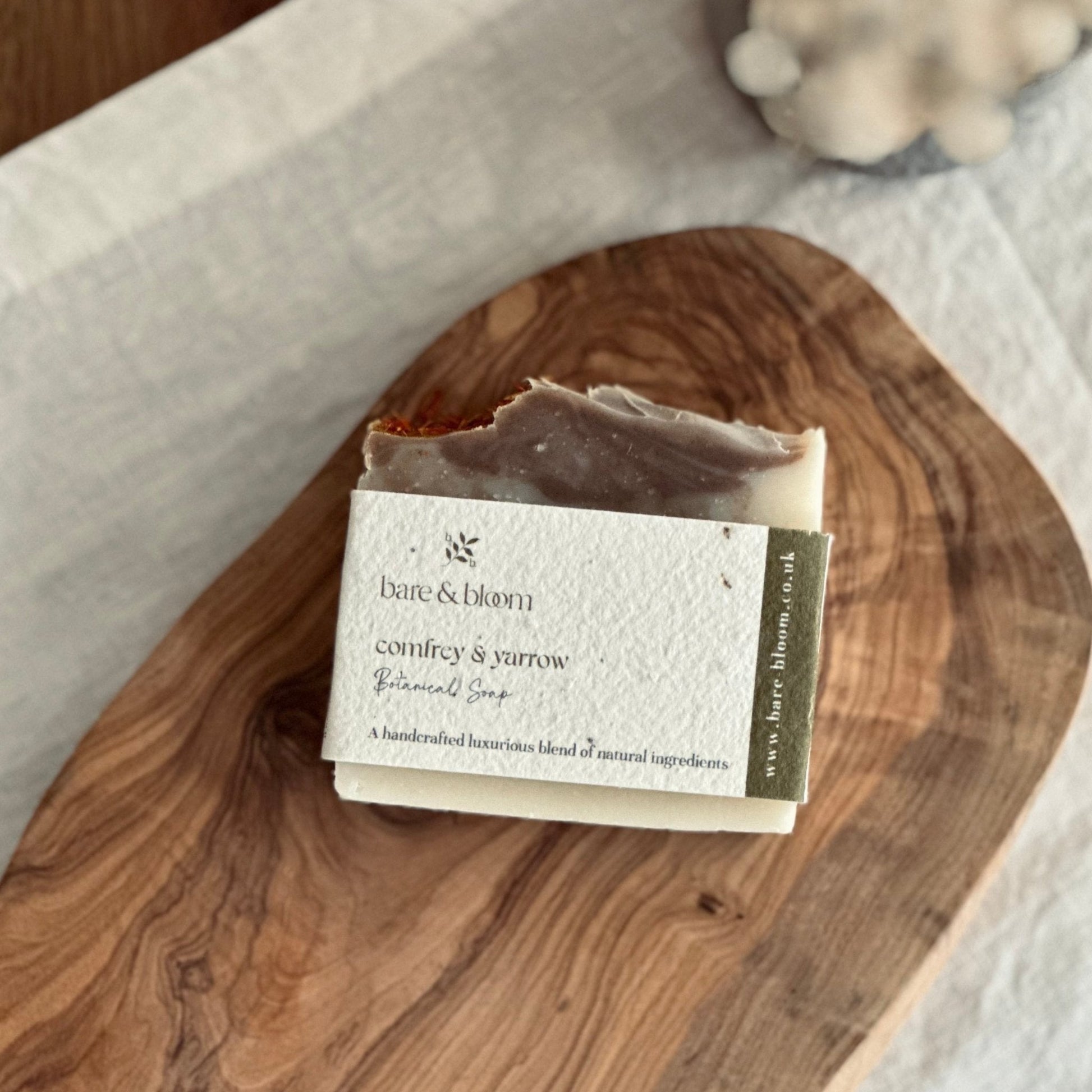 Comfrey & Yarrow Botanical Soap - Bare and Bloom