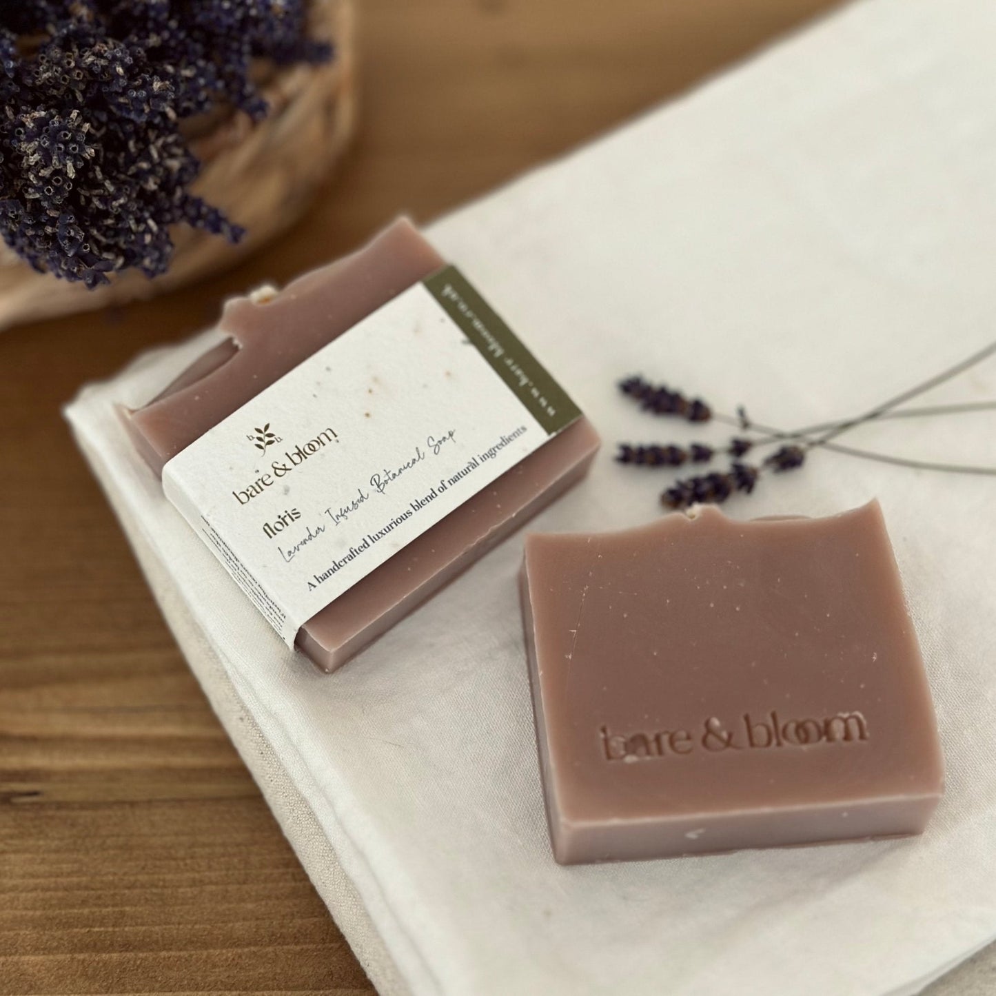 Floris Lavender Infused Botanical Soap - Bare and Bloom