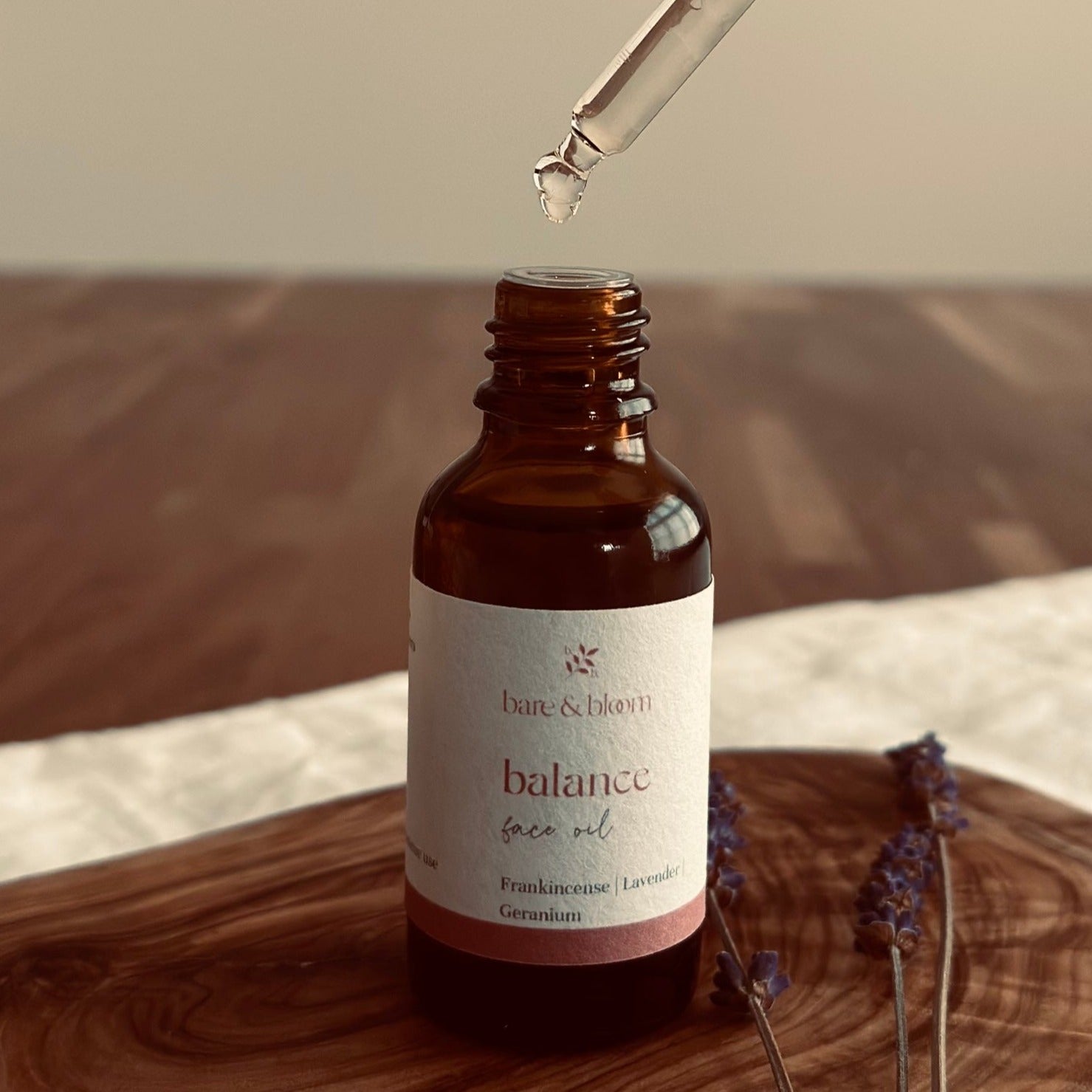 Natural Face Oil ~ Balance - Bare and Bloom