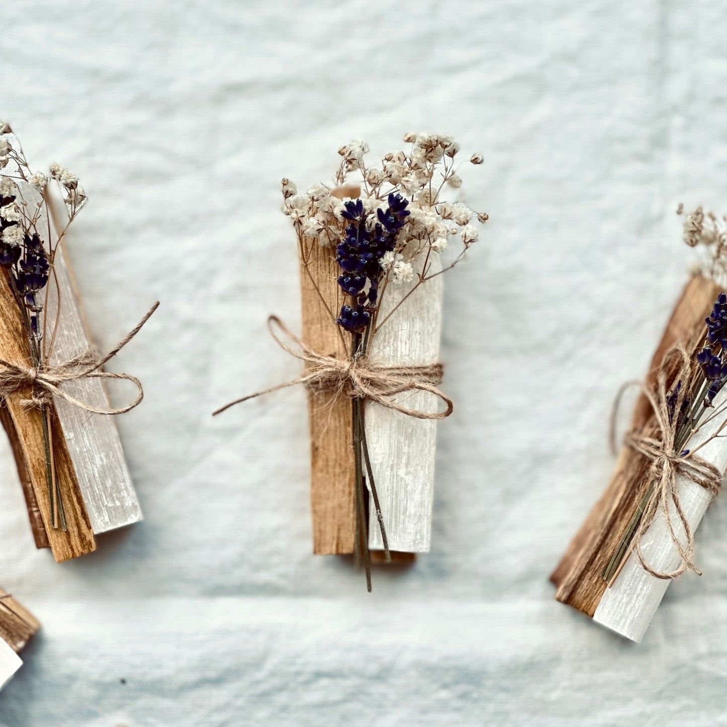 Palo Santo + Selenite Wand Set - Bare and Bloom