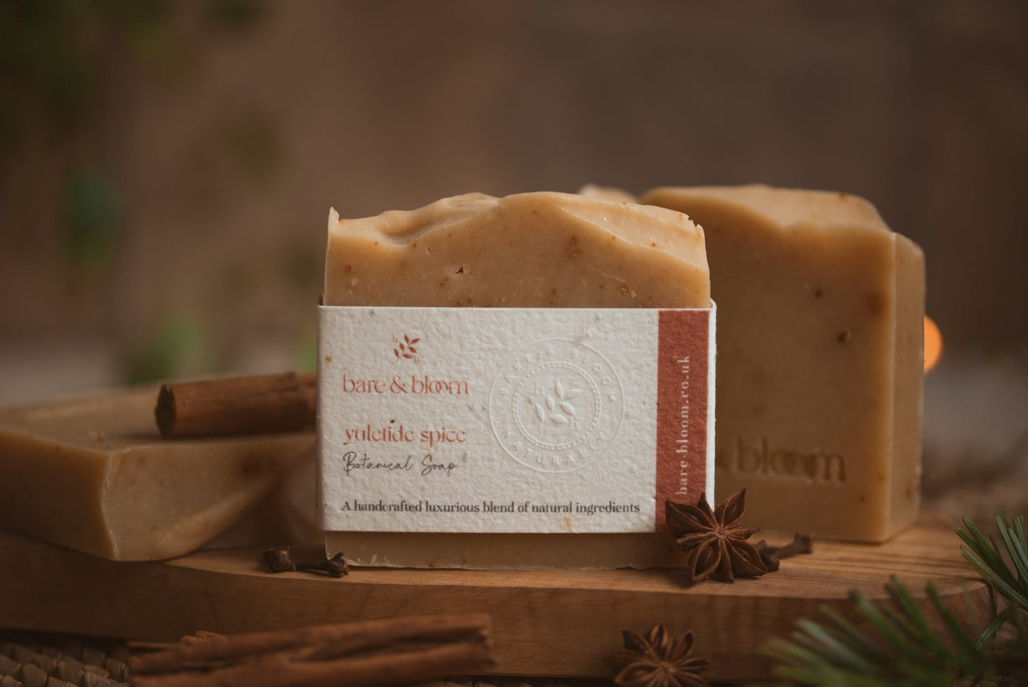 Yuletide Spice Botanical Soap - Bare and Bloom