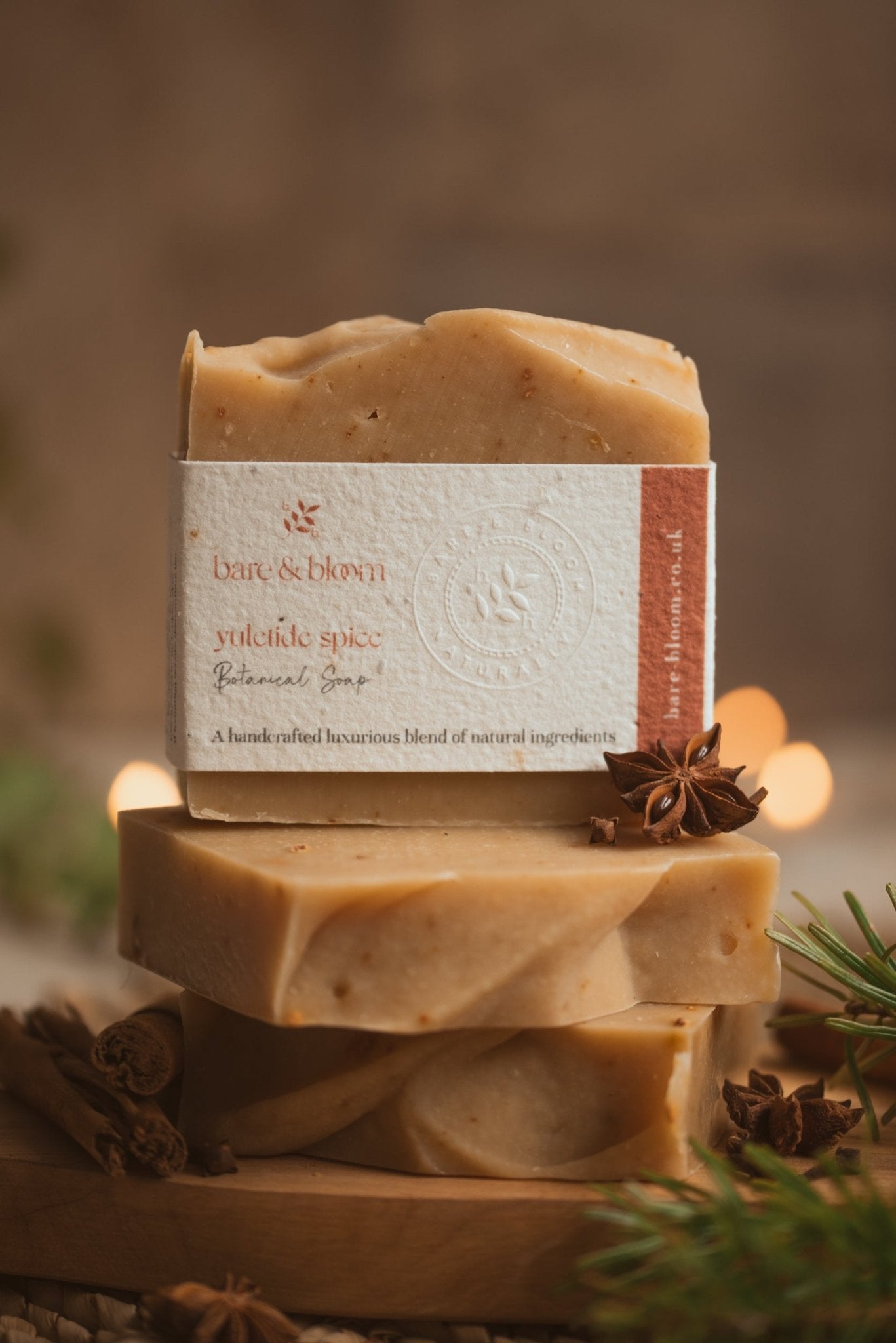 Yuletide Spice Botanical Soap - Bare and Bloom