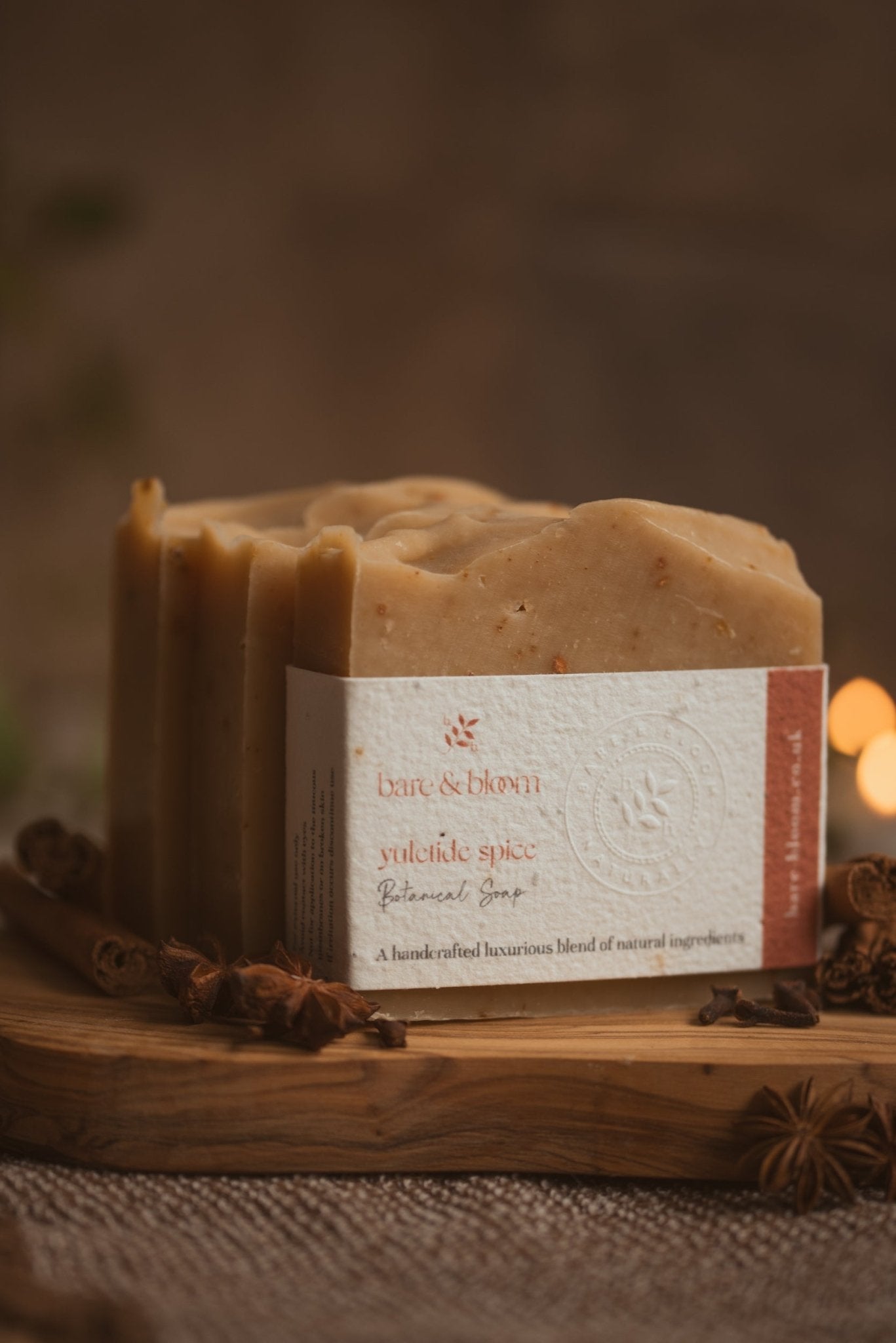 Yuletide Spice Botanical Soap - Bare and Bloom