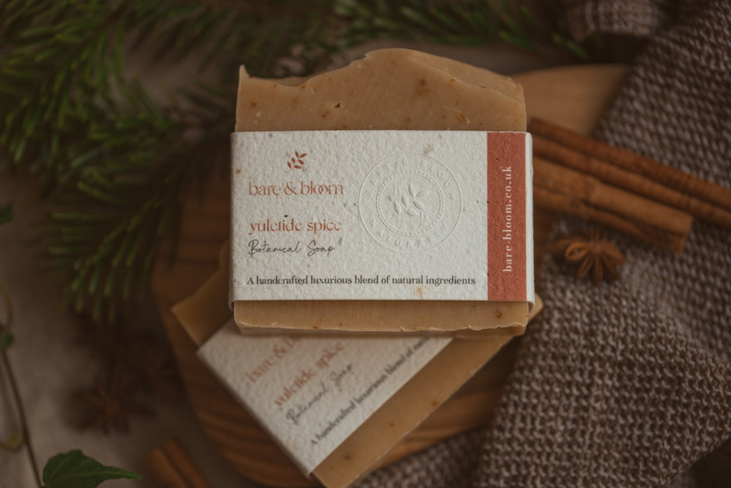 Yuletide Spice Botanical Soap - Bare and Bloom